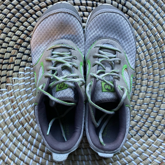 Merrell Shoes - Merrell Barefoot gray and green lightweight sneakers
